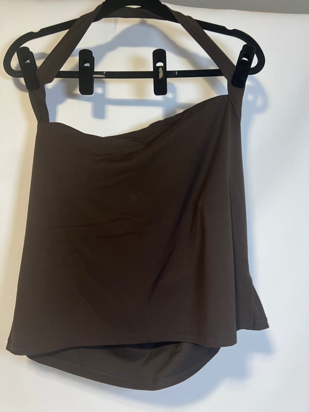 Aerie Brown Halter Tank Top XXL NWT Soft Stretch Y2K Mocha